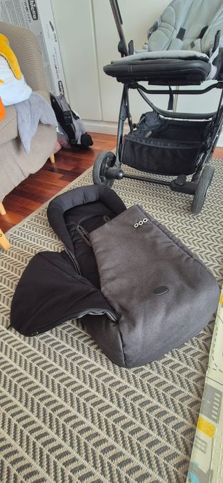 Carrinho chicco one4ever + Snuggle pod + adaptadores ovo