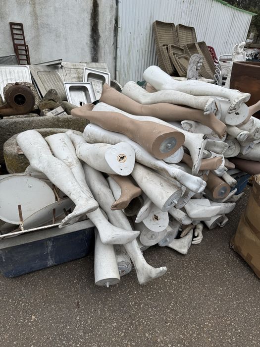 Grande lote Partes de Manequins