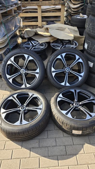 Mercedes E Klasa 19” oryginalne felgi + opony Pirelli demo