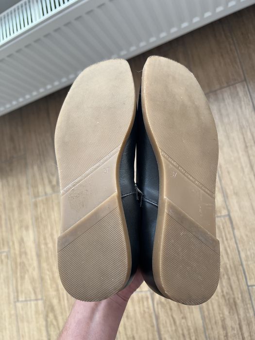 Балетки мері джейн шкіряні