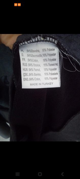 ORYGINALNA męska bluza Gabbiano w rozm.XXL