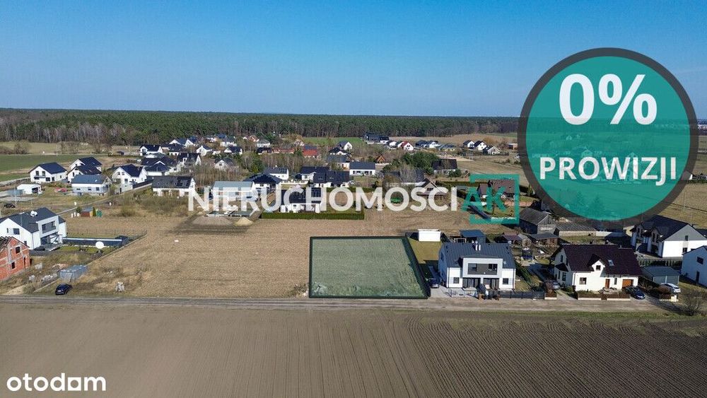 Piękna cicha działka budowlana z MPZP blisko lasu!