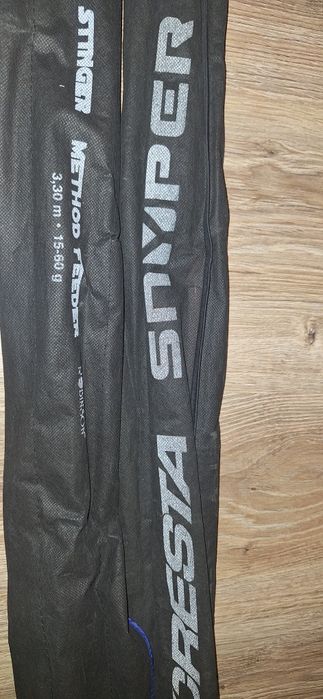 Wędki i kołowrotki - nowe, głównie Feedery