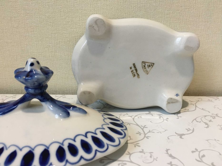 Гжель посуд фарфор оригінал