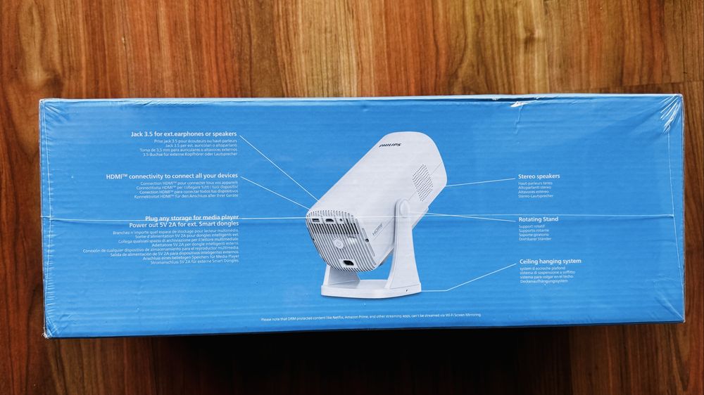 Projektor PHILIPS NeoPix 250 nowy full HD Google TV