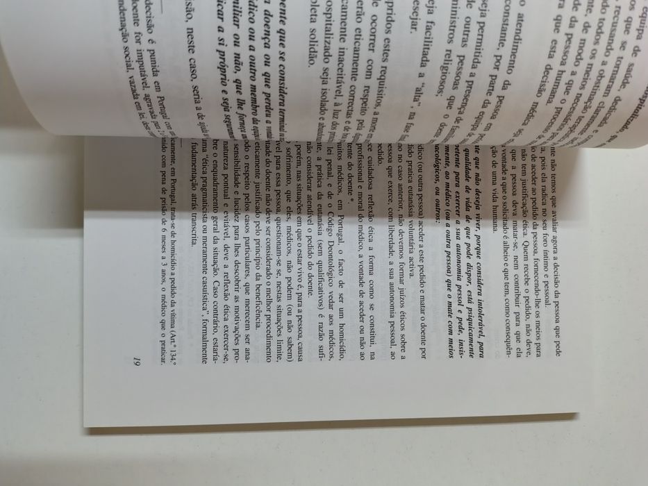Conselho Nacional de ética para as ciências da vida 

Vol. I (1991 - 1