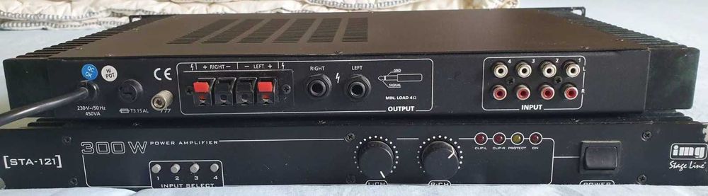 Wzmacniacz stereo STA-121 z czterema przełączanymi wejściami liniowymi