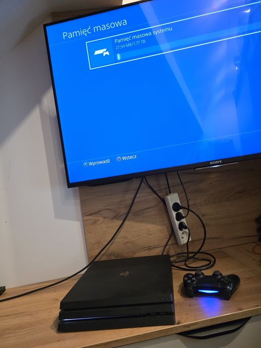 Konsola Playstation PS4 PRO 2TB + Oryginalny Kontroler
