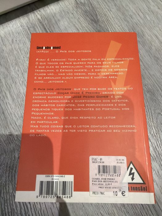 Livro “O País dos Jeitosos”