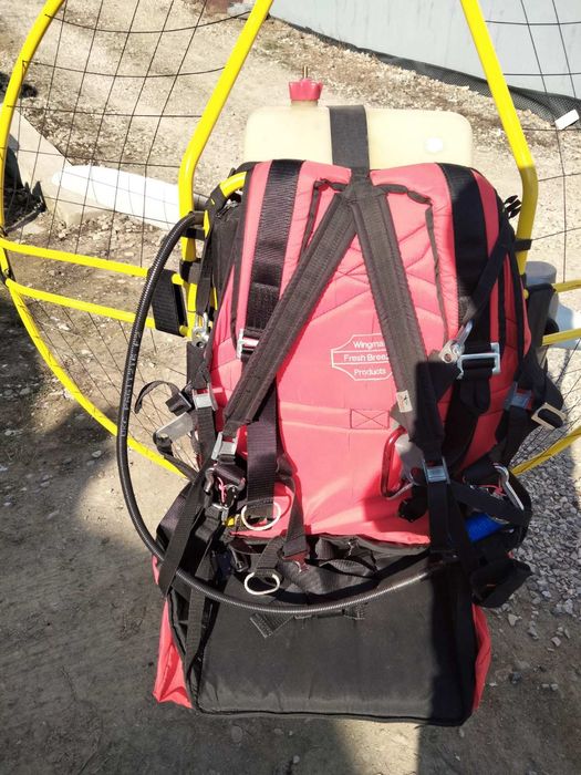 Комплект парамотор + крило і запаска