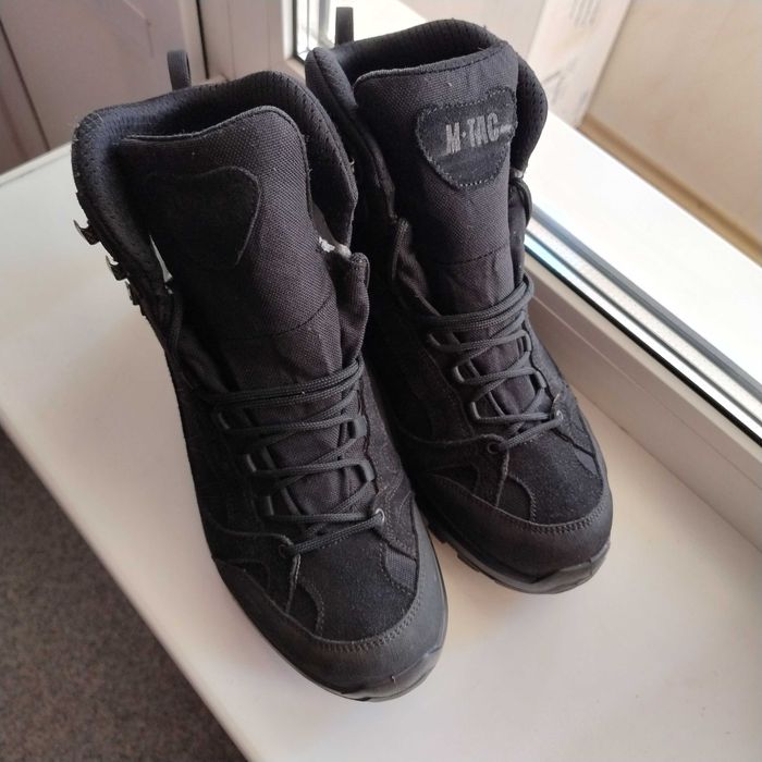 M-Tac черевики тактичні демісезонні Black