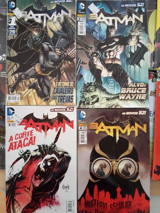 Batman (Novos 52) COLEÇÃO COMPLETA em 56 Livros