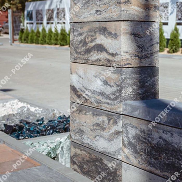 pustak ogrodzeniowy podmurówka przęsło brama palisada słupek płot mur