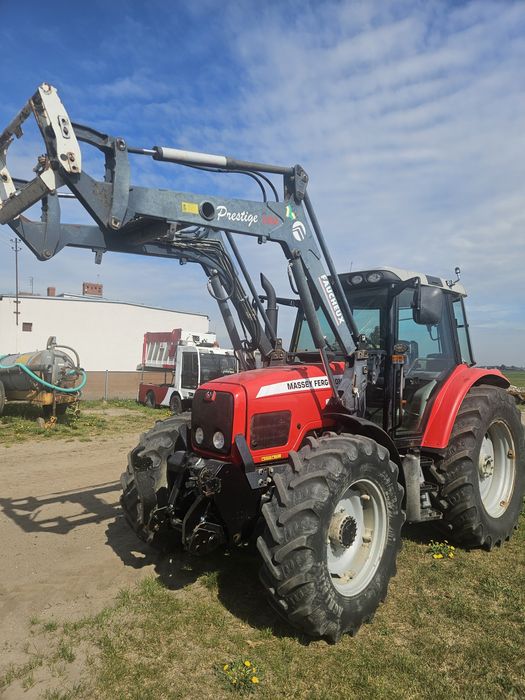 Massey ferguson 6460 z turem i tuzem nie class nie case