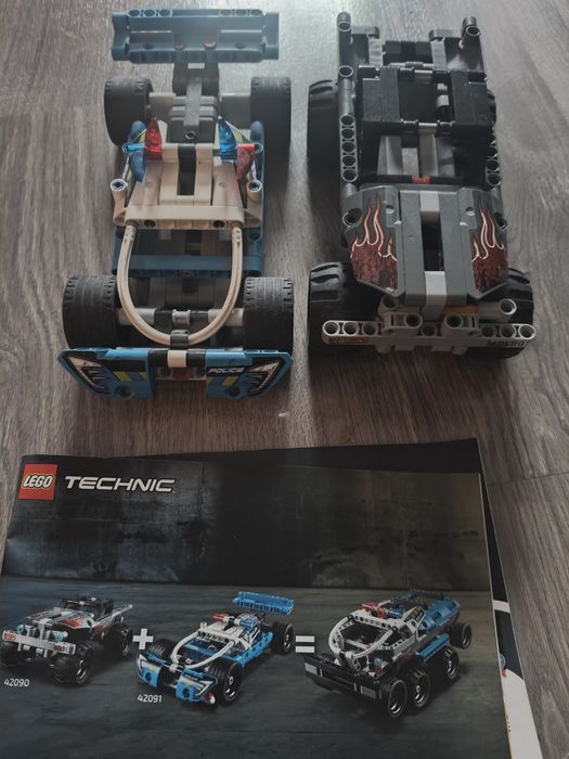 LEGO technic 42090 + 42091