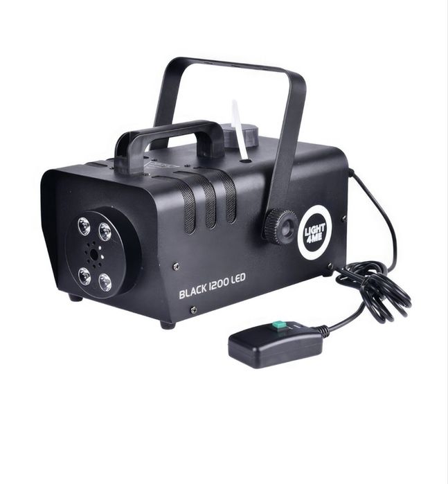 Wytwornica dymu LIGHT4ME Black 1200 LED