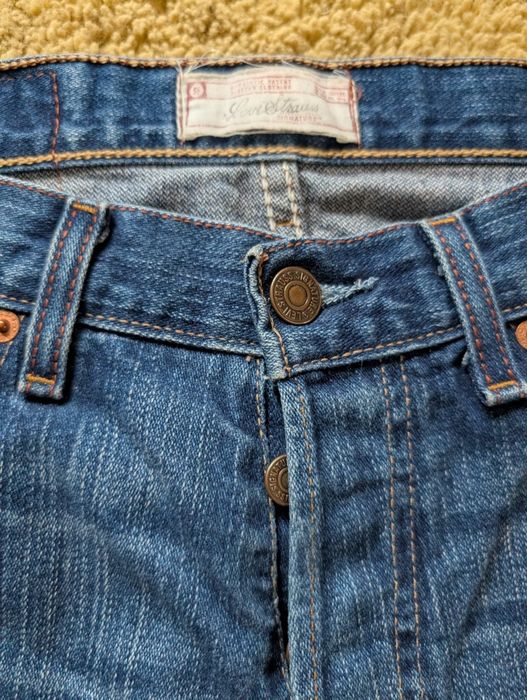 Levi’s Strauss Signature – jeansy męskie, klasyczny krój, vintage