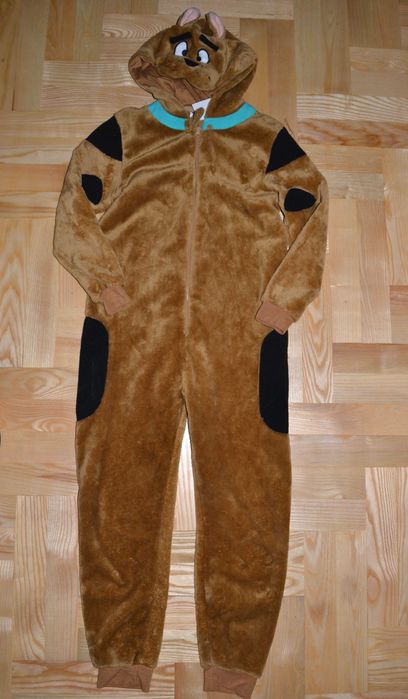32^ Scooby Doo pluszowy strój przebranie piżama 10/11 Lat_140/146 cm