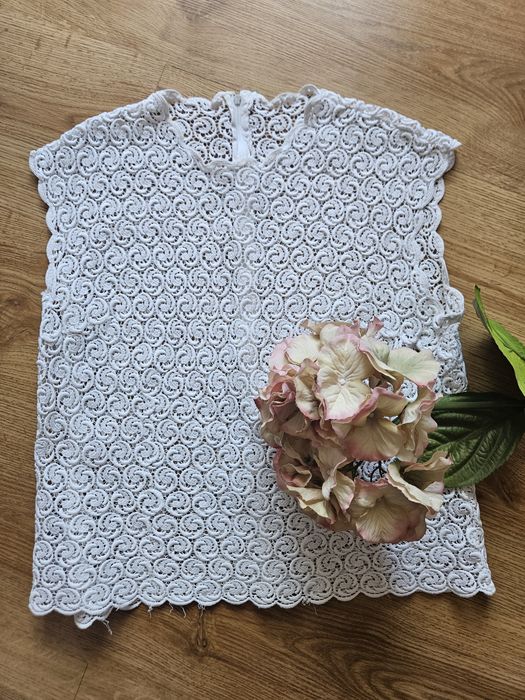 Bluzka biała vintage