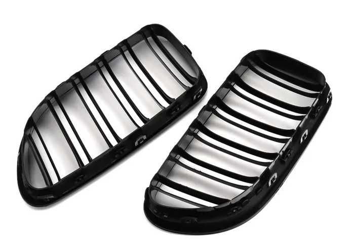 Grelhas frontais preto brilho dupla barra BMW série 6 F06 F12 F13