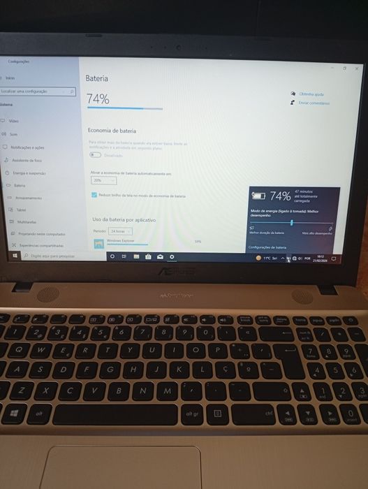 Portátil Asus A541U Windows 10 Pro