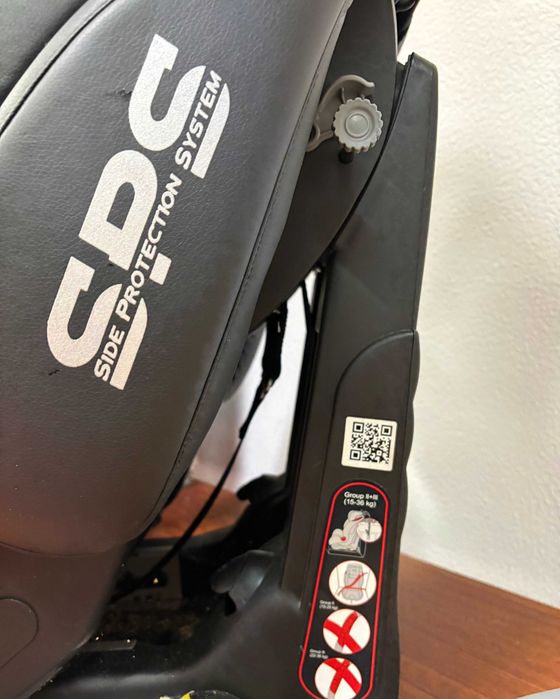 Cadeira auto BE COOL grupoII-III(15-36Kg) - usada