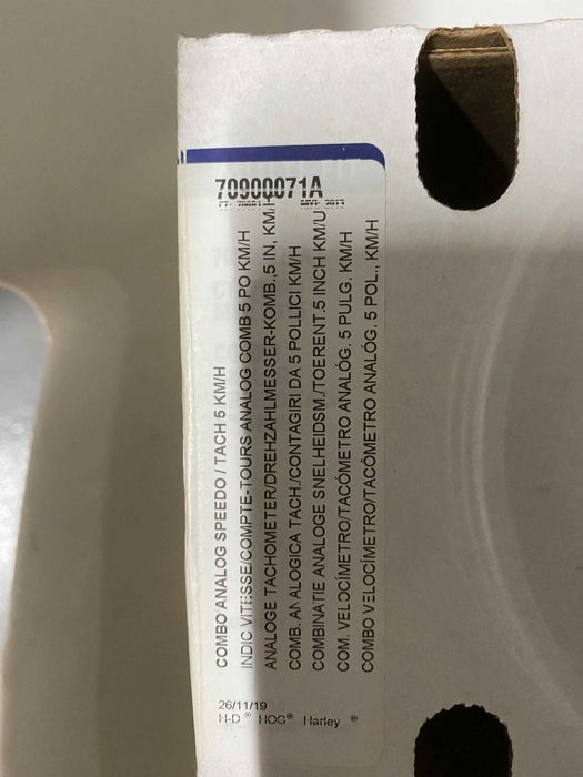 Harley Davidson Punhos aquecidos Conta km, odometro Combo multifunções