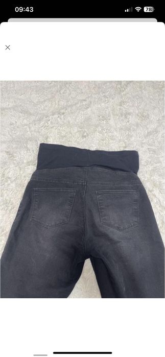 Джинси для вагітних скіні завужені сірі чорні