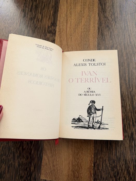 Livro “Os Grandes Romances Históricos 3: Ivan o Terrível”