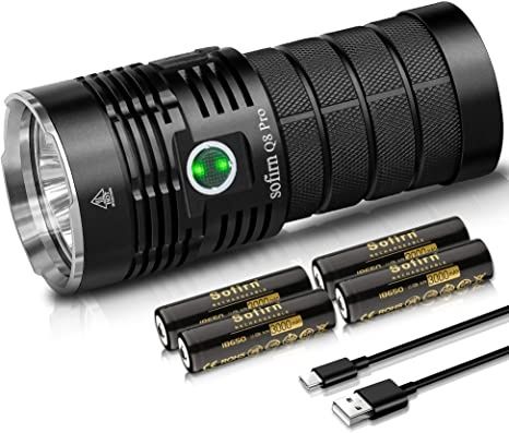 Latarka taktyczna, wojskowa, szperacz Sofirn Q8 Pro 11000 lumenów !!!