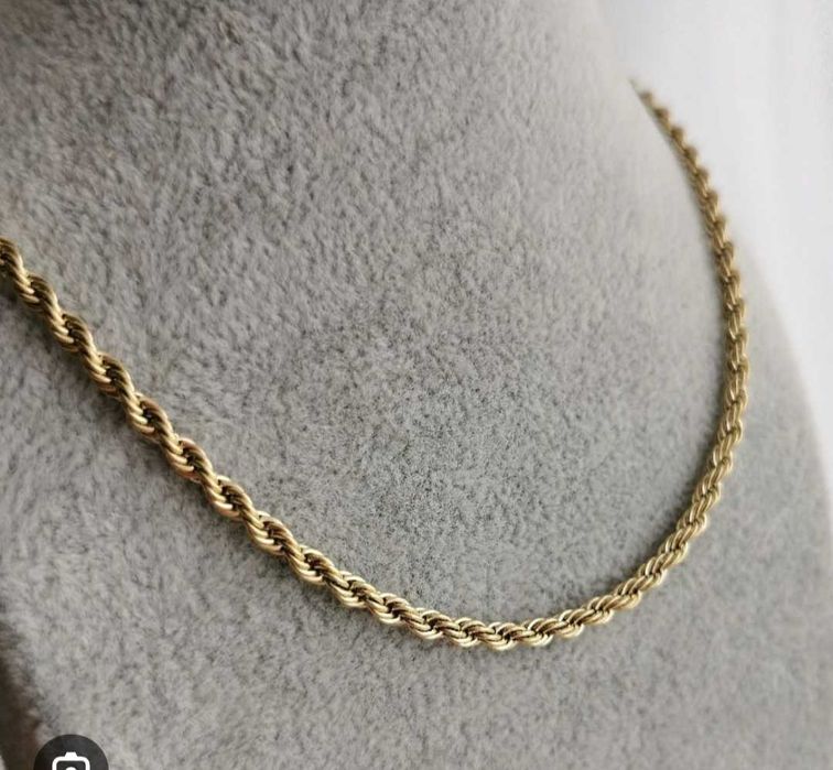 Lanuszek zloty gruby hoker krecony apart stal chirurgiczna