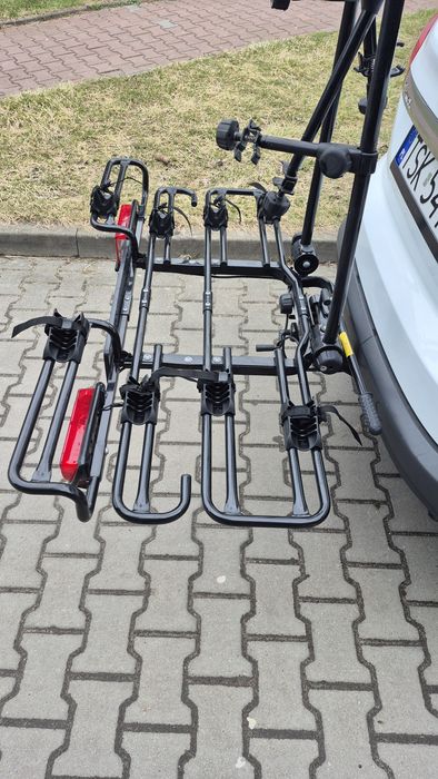 Bagażnik rowerowy na hak na 4 cztery rowery Mft Thule Atera Eufab uchwyt platforma thule ater