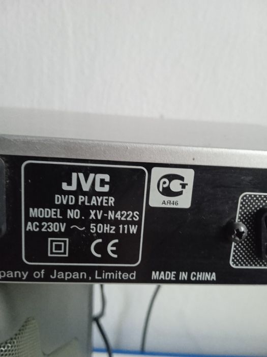 Dvd player JVC + Cd Dvd