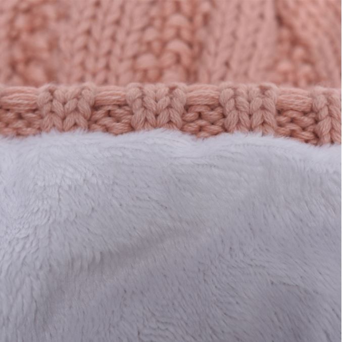 gorro rosa