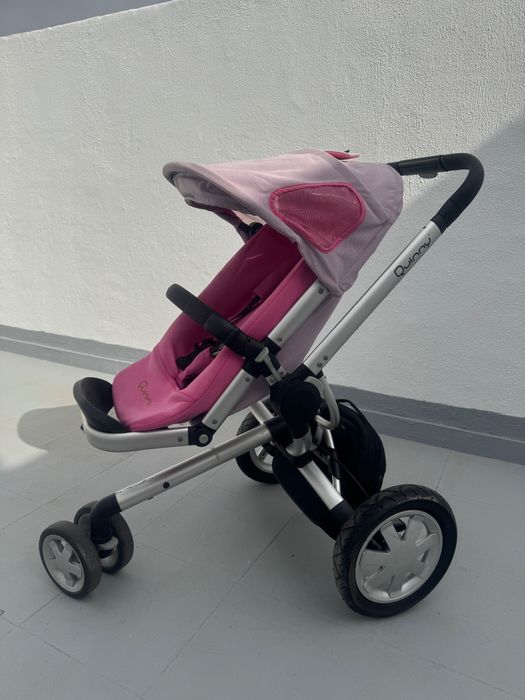 Carrinho de bebé Quinny Rosa