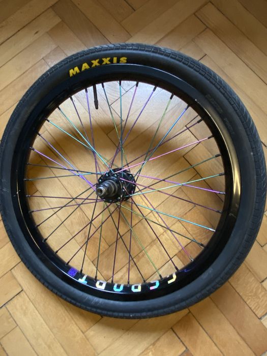 tylne koło BMX – custom setup