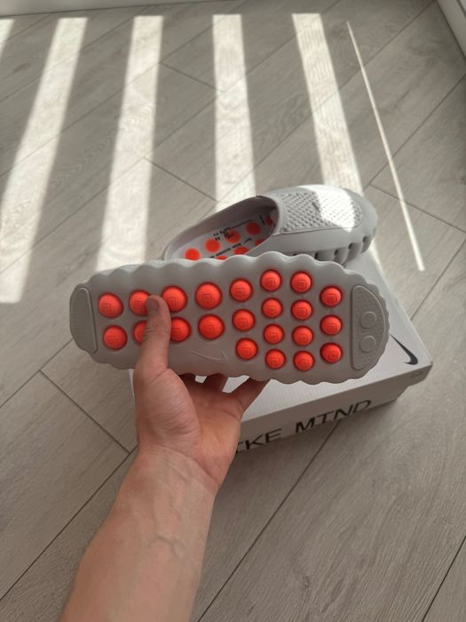Nike Mind 001 Slide Light Smoke Grey 41 8US