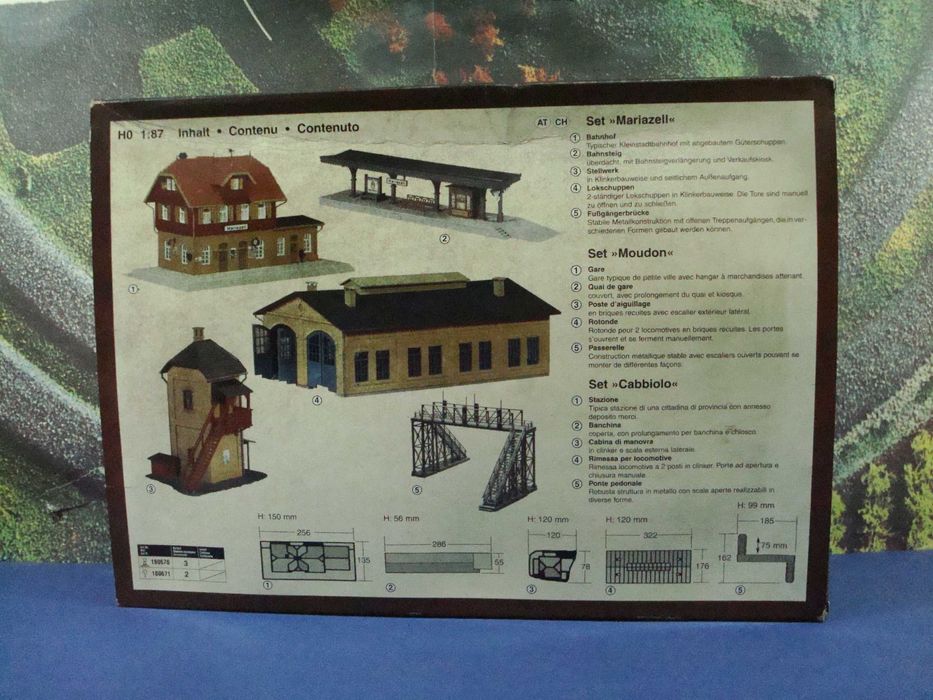 Faller H0 - Set "Mariazell" / Caixa com 5 Kit`s / Artigo Novo64174430096515121