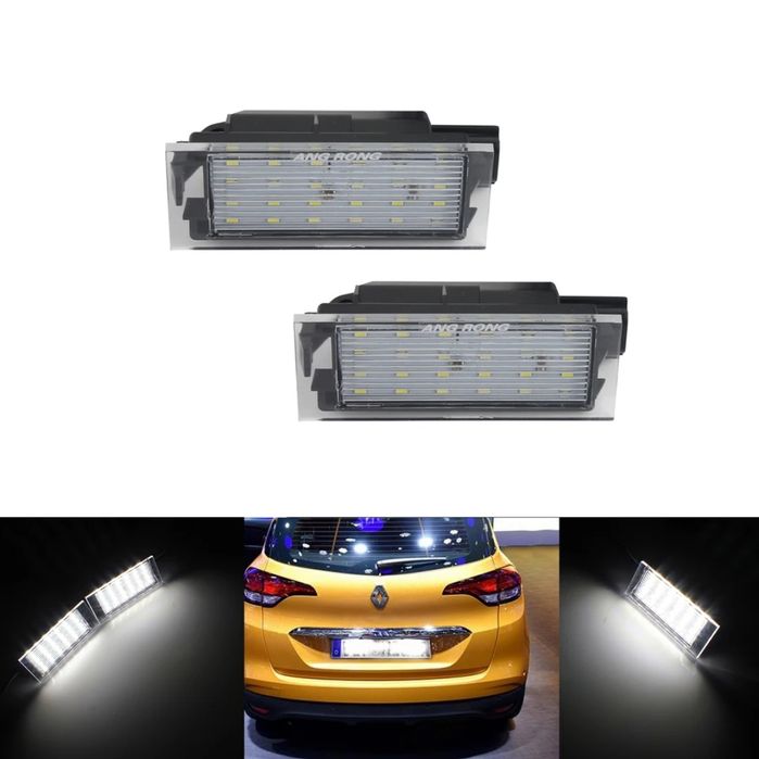 Led Підсвітка номера Citroen C3 C4 C5 Renault Peugeot 306 308 Duster