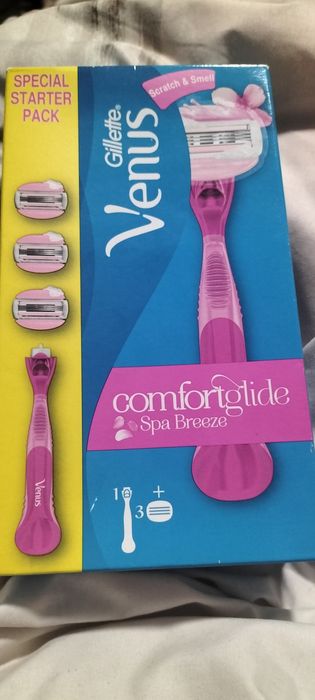Maszynka do golenia Gillette Venus Comfortglide spa breeze+3 wkłady -