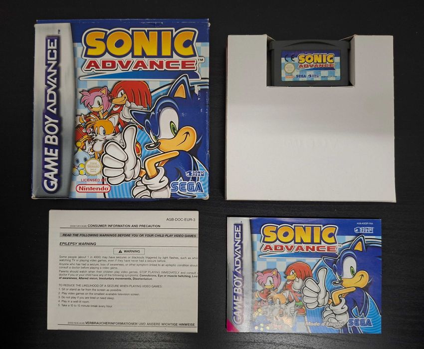 Sonic Advance Ver. Pal