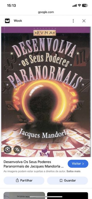 VENDO LIVRO NOVO NUNCA USADO  DESENVOLVA OS SEUS PODERES PARANORMAIS