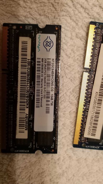 memoria Ram portátil nanya 2gb