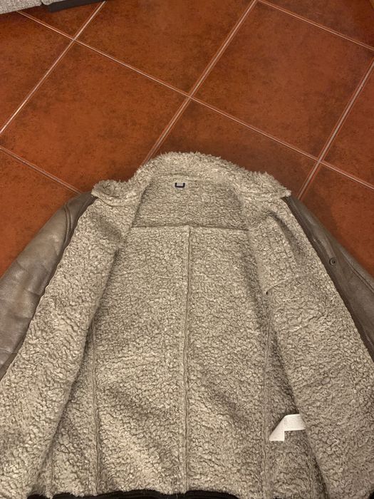 Casaco Pele Bovina c/ pelo Adolfo Dominguez