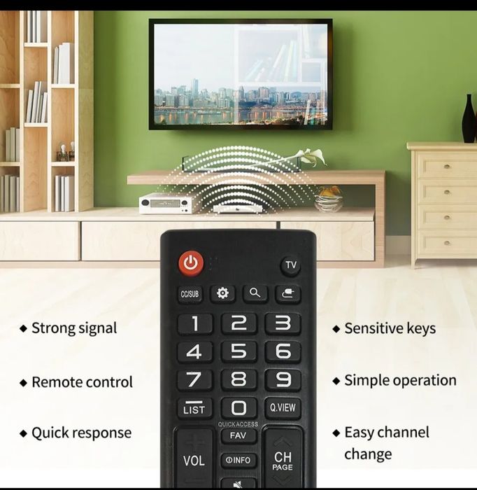 Comando para Smart TV LG