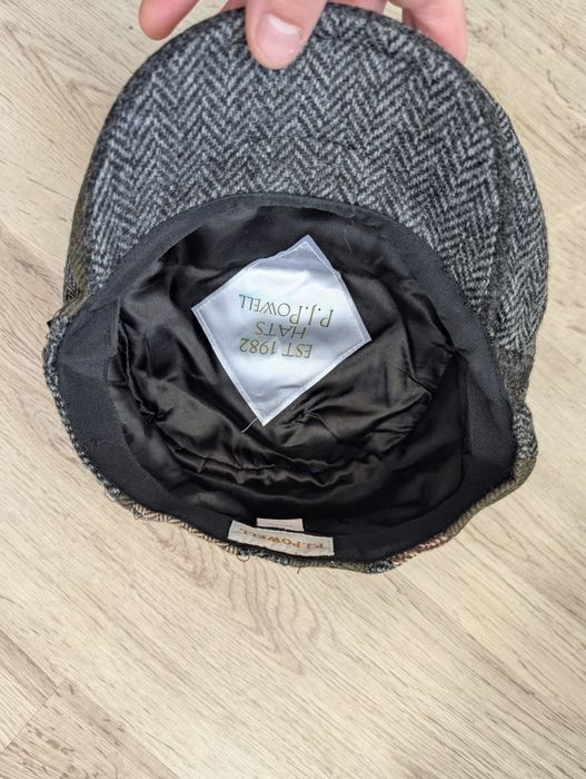 Жиганка кепка P.J.Powell оригінал патчворк патчворк