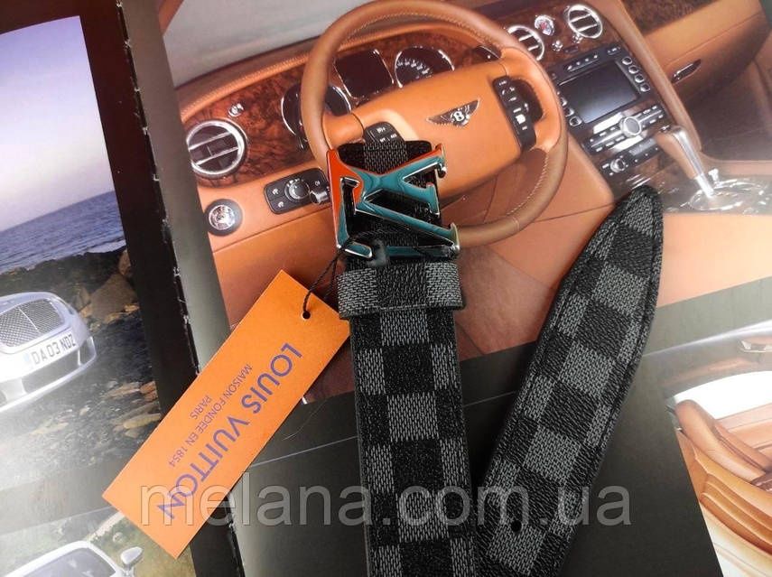 Кожаный ремень мужской Louis Vuitton Луи Витон