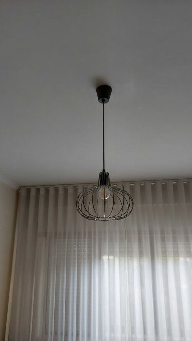 Conjunto de Candeeiros Modernos – Teto + Mesas Cabeceira