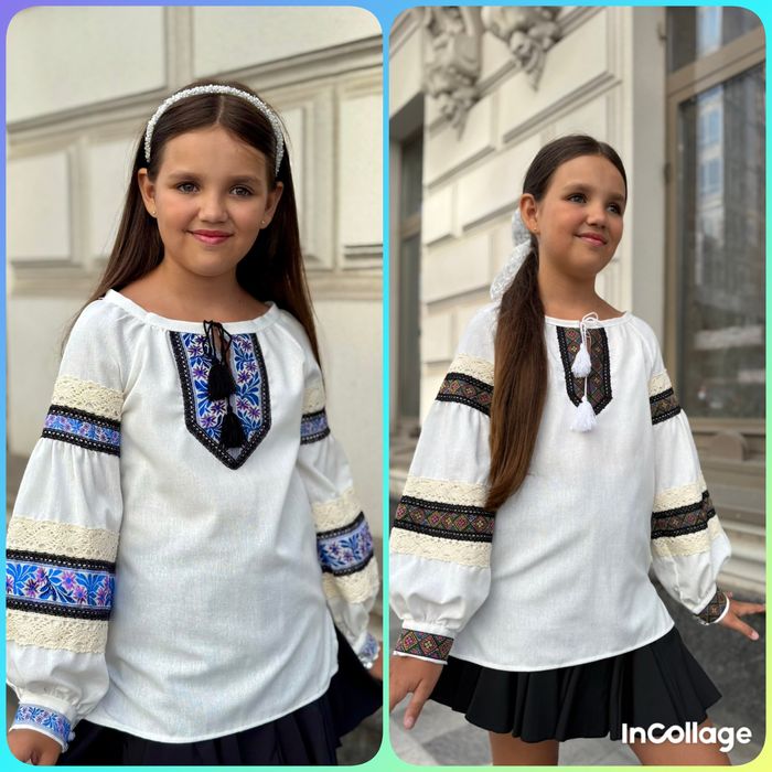 ВИШИВАНКА В СТИЛІ ЕТНО 128,134,140,146,152 158 164
