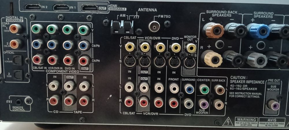 Home Theater Surround Onkyo TX-SR505 7.1